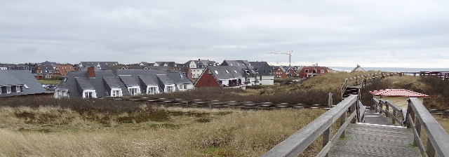 Vom Roten Kliff haben sie einen wunderschnen Nordseeblick